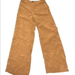 Brown corduroy pants